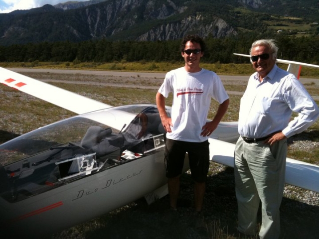  Glider flights in Ubaye